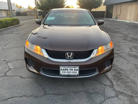 2014 Honda Accord for sale at Cars To Go in Sacramento CA