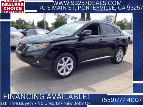 2011 Lexus RX 350 for sale at Dealers Choice Inc in Farmersville CA