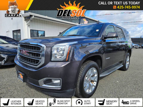 2016 GMC Yukon for sale at Del Sol Auto Sales in Everett WA