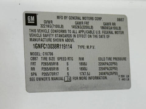 2008 Chevrolet Tahoe LTZ