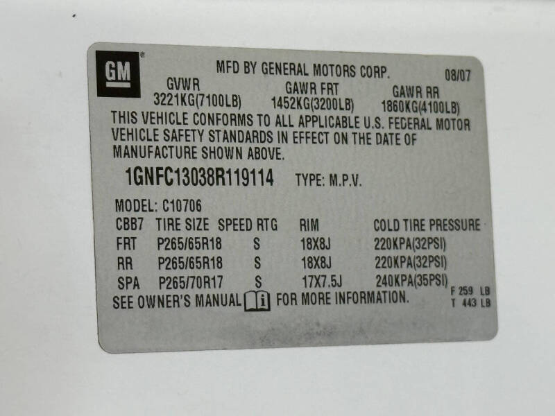 2008 Chevrolet Tahoe LTZ