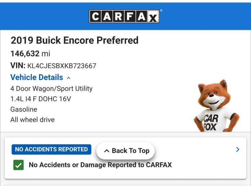 2019 Buick Encore Preferred