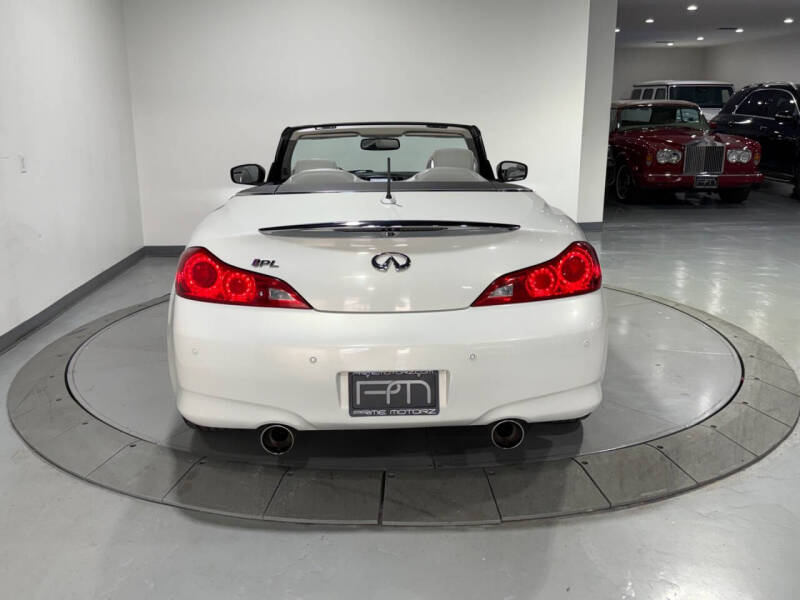 2013 Infiniti G37 Convertible IPL