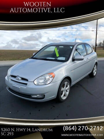 2010 Hyundai Accent for sale at WOOTEN AUTOMOTIVE, LLC in Landrum SC