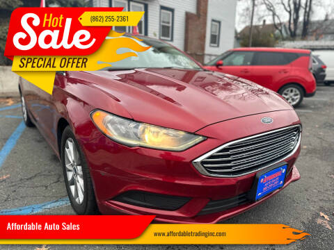 2017 Ford Fusion for sale at Affordable Auto Sales in Irvington NJ