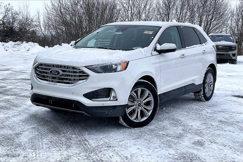 Used 2024 Ford Edge Titanium with VIN 2FMPK4K98RBA34853 for sale in Montevideo, Minnesota