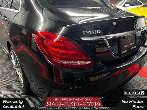 2015 Mercedes-Benz C-Class C 400 4MATIC