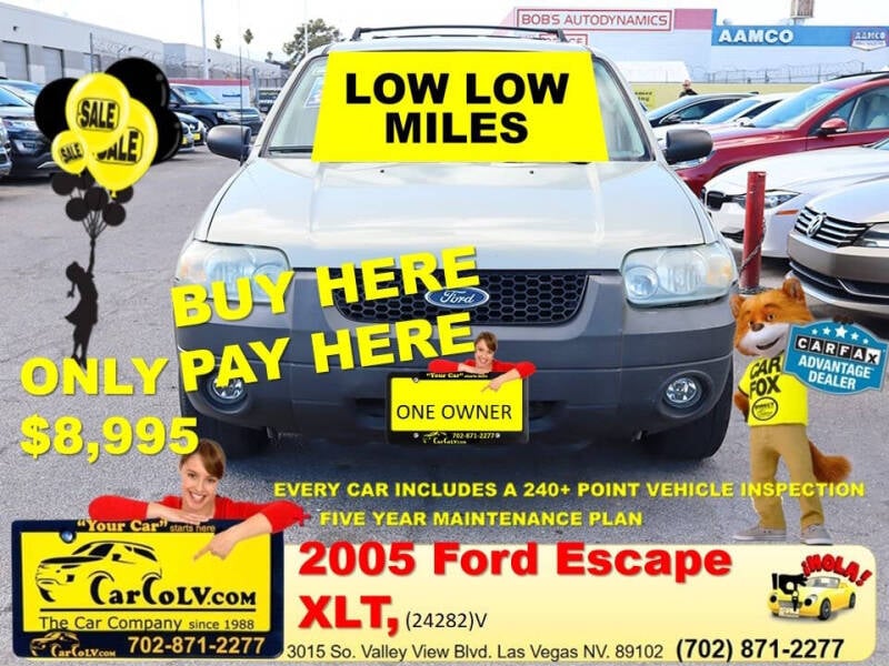 2005 Ford Escape for sale at The Car Company - Buy Here Pay Here in Las Vegas NV