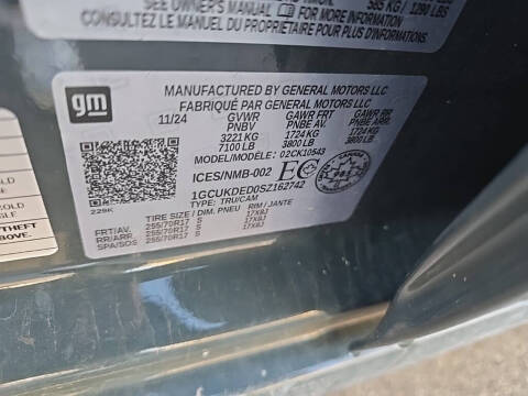 2025 Chevrolet Silverado 1500