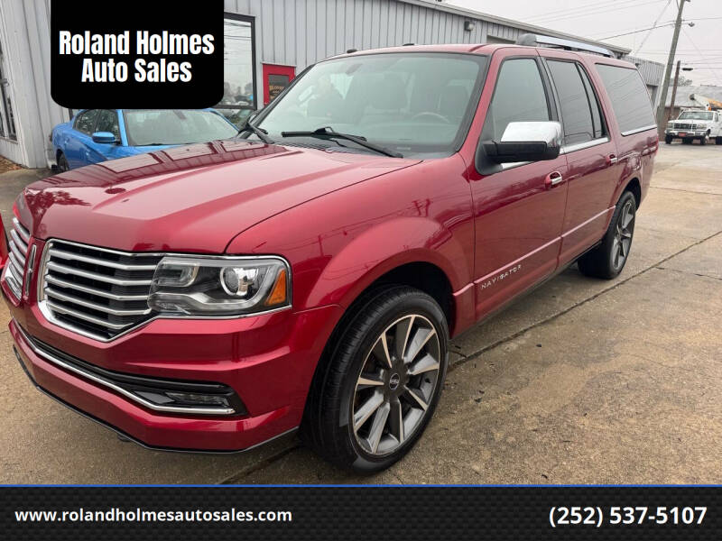 2017 Lincoln Navigator L for sale at Roland Holmes Auto Sales in Roanoke Rapids NC