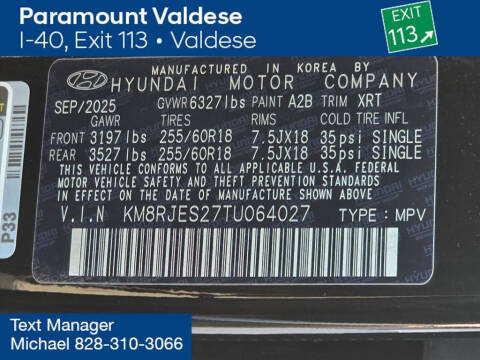 2026 Hyundai Palisade XRT Pro