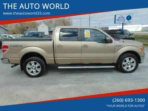 2011 Ford F-150 for sale at THE AUTO WORLD in Churubusco IN