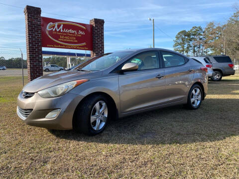 2012 Hyundai Elantra for sale at C M Motors Inc in Florence SC