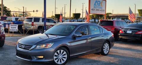 2013 Honda Accord for sale at Ark Motors in Orlando FL