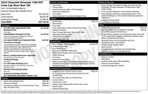 2023 Chevrolet Silverado 1500