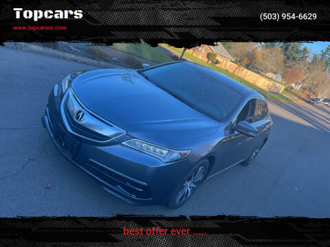 2017 Acura TLX for sale at Topcars in Wilsonville OR