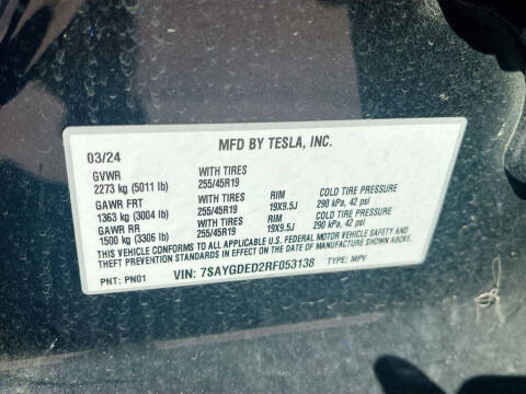 2024 Tesla Model Y Long Range