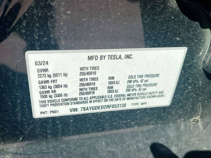 2024 Tesla Model Y Long Range