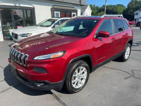 2014 Jeep Cherokee for sale at Auto Sales Center Inc in Holyoke MA