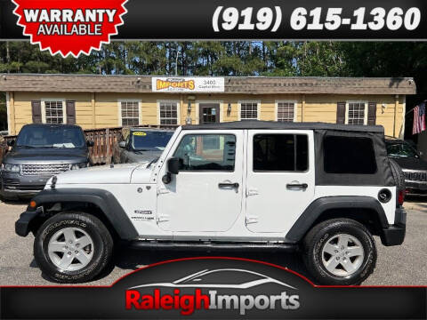 2018 Jeep Wrangler JK Unlimited for sale at Raleigh Imports in Raleigh NC