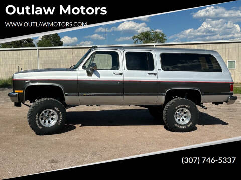 1989 Chevrolet Suburban for sale at Outlaw Motors in Newcastle WY