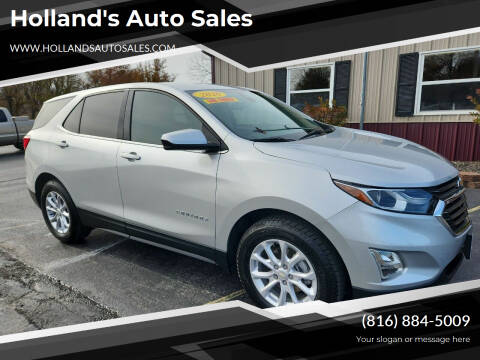 2020 Chevrolet Equinox for sale at Holland's Auto Sales in Harrisonville MO