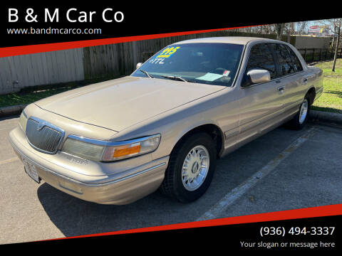 1997 Mercury Grand Marquis for sale at B & M Car Co in Conroe TX