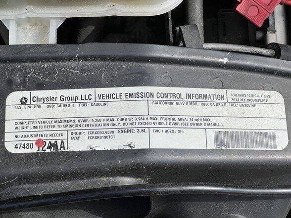 2014 RAM ProMaster 3500 159 WB