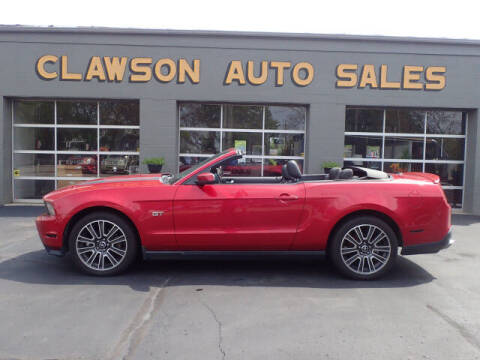 2010 Ford Mustang for sale at Clawson Auto Sales in Clawson MI