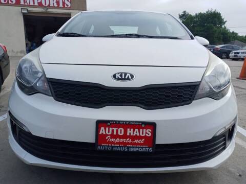 2017 Kia Rio for sale at Auto Haus Imports in Grand Prairie TX