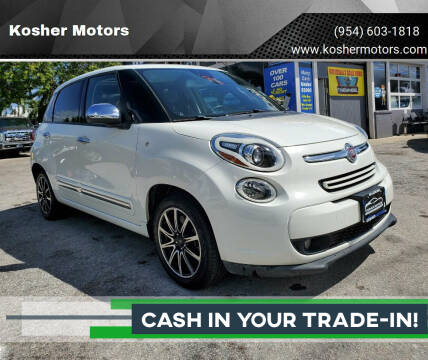 2014 FIAT 500L for sale at Kosher Motors in Hollywood FL