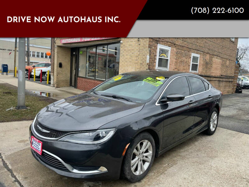 2016 Chrysler 200 for sale at Drive Now Autohaus Inc. in Cicero IL