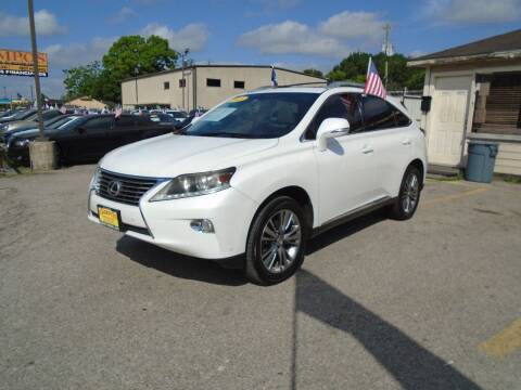 2013 Lexus RX 350 for sale at Campos Trucks & SUVs, Inc. in Houston TX