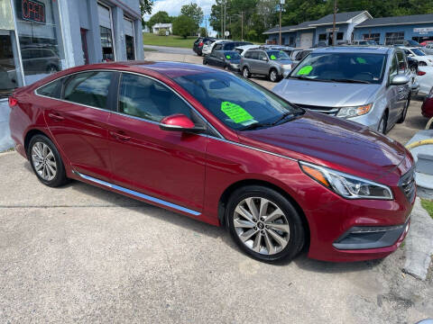 2015 Hyundai Sonata for sale at Motley's Auto World in Danville VA