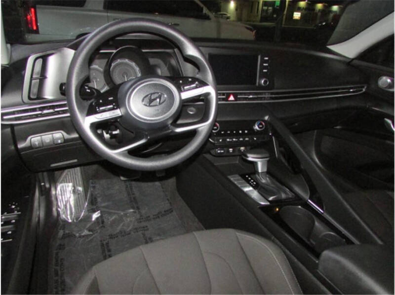 2021 Hyundai Elantra Hybrid Blue