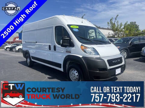 2020 RAM ProMaster for sale at Courtesy Auto Sales in Chesapeake VA