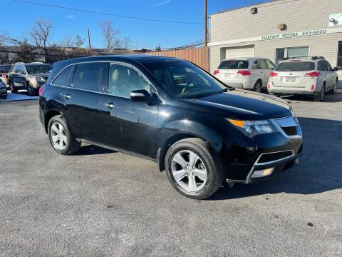 2012 Acura MDX for sale at Fairview Motors in West Allis WI