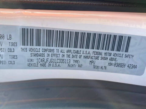 2020 Jeep Grand Cherokee Summit