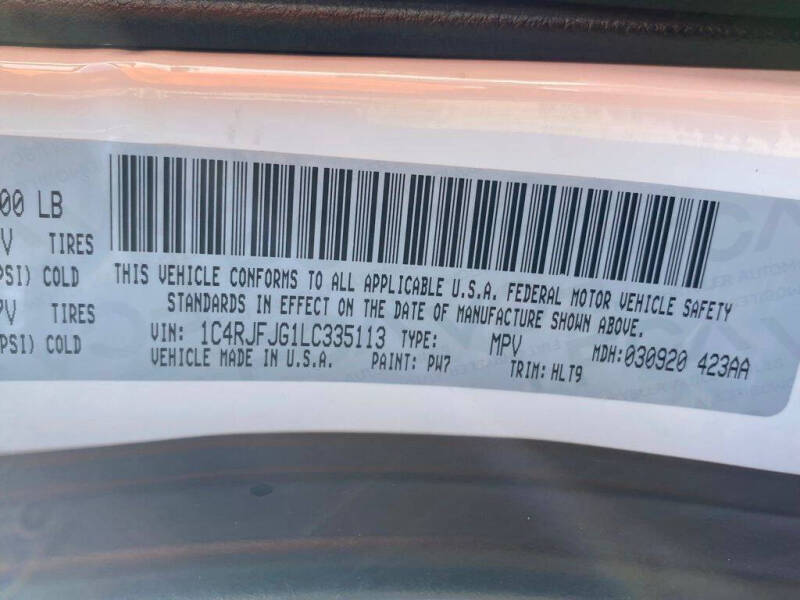 2020 Jeep Grand Cherokee Summit