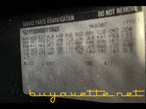 2008 Chevrolet Corvette