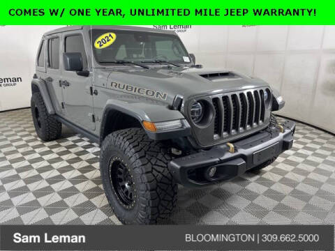 2021 Jeep Wrangler Unlimited for sale at Sam Leman CDJR Bloomington in Bloomington IL