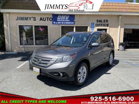 2014 Honda CR-V for sale at JIMMY'S AUTO WHOLESALE in Brentwood CA