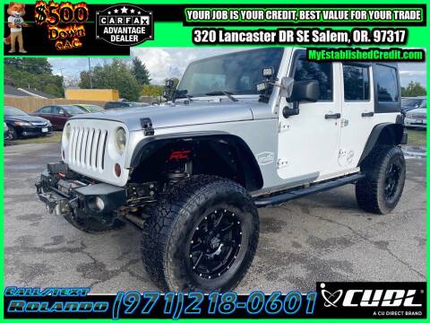 2012 Jeep Wrangler Unlimited for sale at Universal Auto Sales in Salem OR
