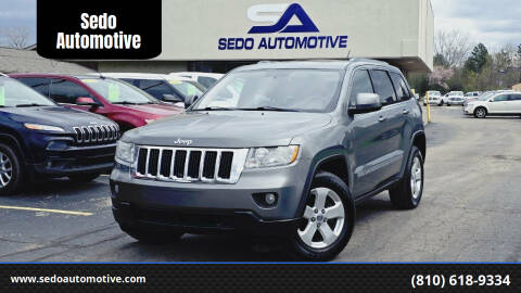 2012 Jeep Grand Cherokee for sale at Sedo Automotive in Davison MI