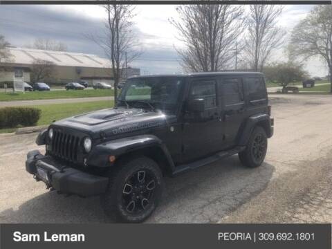 2017 Jeep Wrangler Unlimited for sale at Sam Leman Chrysler Jeep Dodge of Peoria in Peoria IL