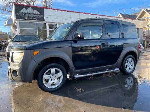 2004 Honda Element for sale at Rocky Mountain Motors LTD in Englewood CO