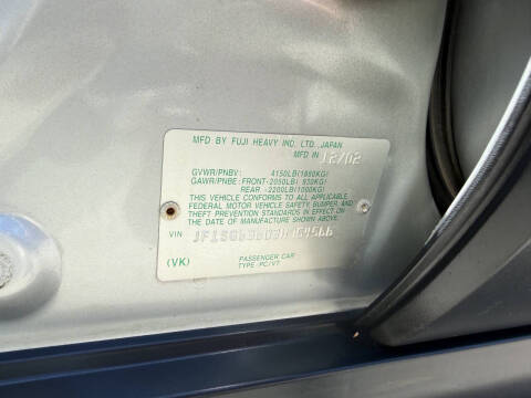 2003 Subaru Forester X