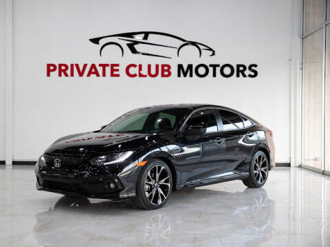 2021 Honda Civic for sale at Private Club Motors in Houston TX