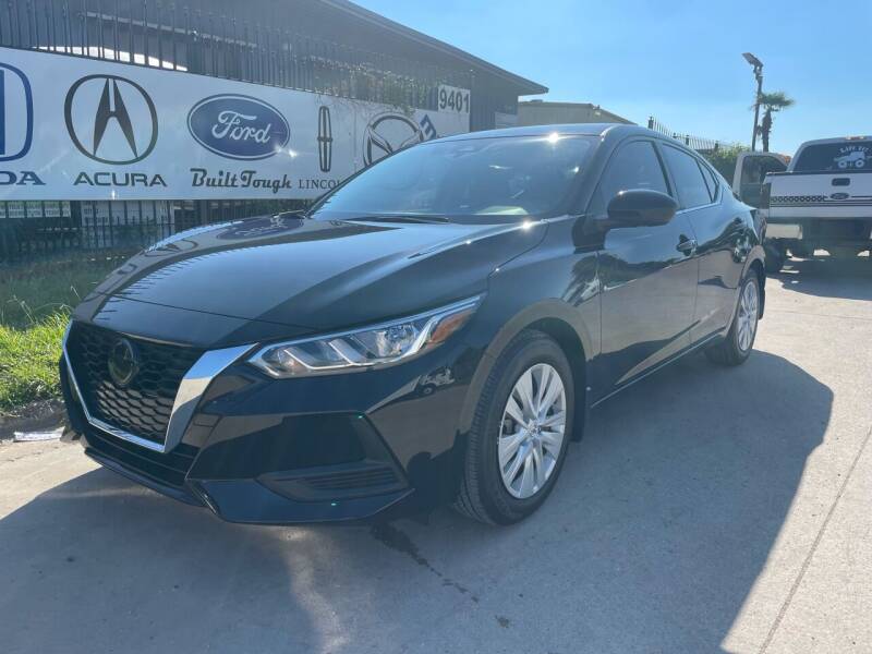 2021 Nissan Sentra for sale at TWIN CITY MOTORS in Houston TX