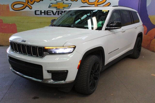 Used 2021 Jeep Grand Cherokee L Limited with VIN 1C4RJKBGXM8210493 for sale in Grand Ledge, MI